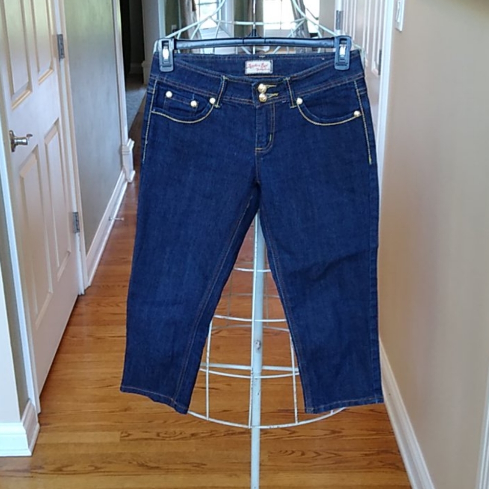 Saphire Cropped Jeans